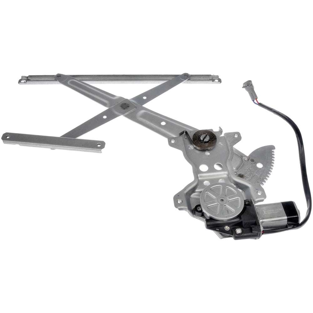 POWER WINDOW REGULATOR AND MOTOR ASSEMBLY