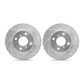 DFC 98-02 Ford Ranger (USA/Canada) Front Left Drilled & Slotted Silver Brake Rotor