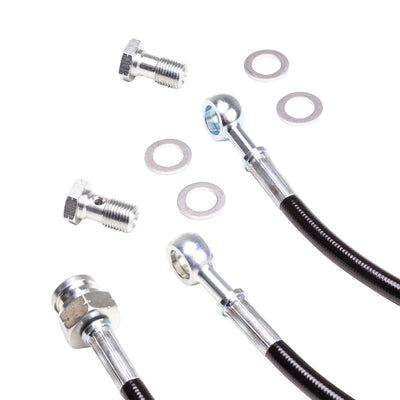 Chase Bays 86-92 Mazda RX7 FC Caliper Brake Lines - Front & Rear Lines