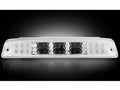 ~(2 lbs. 17X6X4)~ Dodge 94-01 RAM 1500 and 94-02 RAM 2500/3500 - Red LED 3rd Brake Light Kit w/ White LED Cargo Lights - Clear Lens
