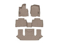 WeatherTech Tan Front and Rear Floorliners Fits -20-25 Aviator 451576-1-2