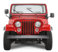 Black Front Bumper for 1955-1986 Jeep CJ-5, CJ-6, CJ-7, CJ-8 Crown Automotive