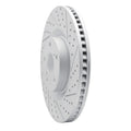 R1 09-11 Lexus Gs450H Right Front Drilled & Slotted Geoperformance Rotor