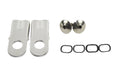 Kentrol 76-86 Jeep CJ Tailgate Pivot Latch Assembly Fiberglass Body CJ - Polished Silver