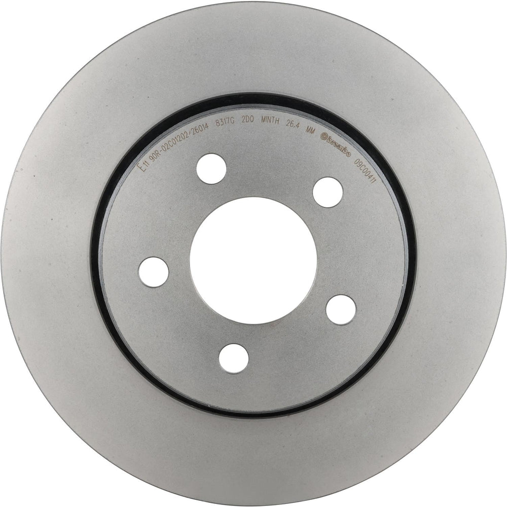 Brembo 07-11 Dodge Nitro/08-12 Jeep Liberty Front Premium UV Coated OE Equivalent Rotor