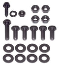 Kentrol 76-86 Jeep CJ Battery Tray with support arm - Powdercoat Black