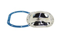 Kentrol 41-86 Jeep CJ Front Differential Cover - Polished Silver