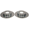 Power Stop 21-22 Chevrolet Trailblazer Rear Drilled & Slotted Rotor (Pair)