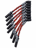Granatelli 99-23 GM Truck/SUV V8 (Excl 8.1L) Hi-Perf Coil-Near-Plug Wire Conn Kit w/11in Lead - Red