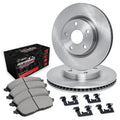 R1 Concepts Brake Rotor- Carbon Coated with Ceramic Pads Hdw Fits Lexus RX330