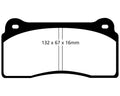 EBC 99-03 Aston Martin DB7 5.9 Bluestuff Front Brake Pads