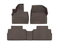 WeatherTech Cocoa Front Rear FloorLiner HP Fits -20-23 Telluride 471532-1-2IM