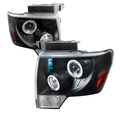 EURO HEADLIGHTS BLACK HOUSING
