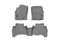 WeatherTech 13+ Toyota 4Runner Front and Rear Floorliners - Grey