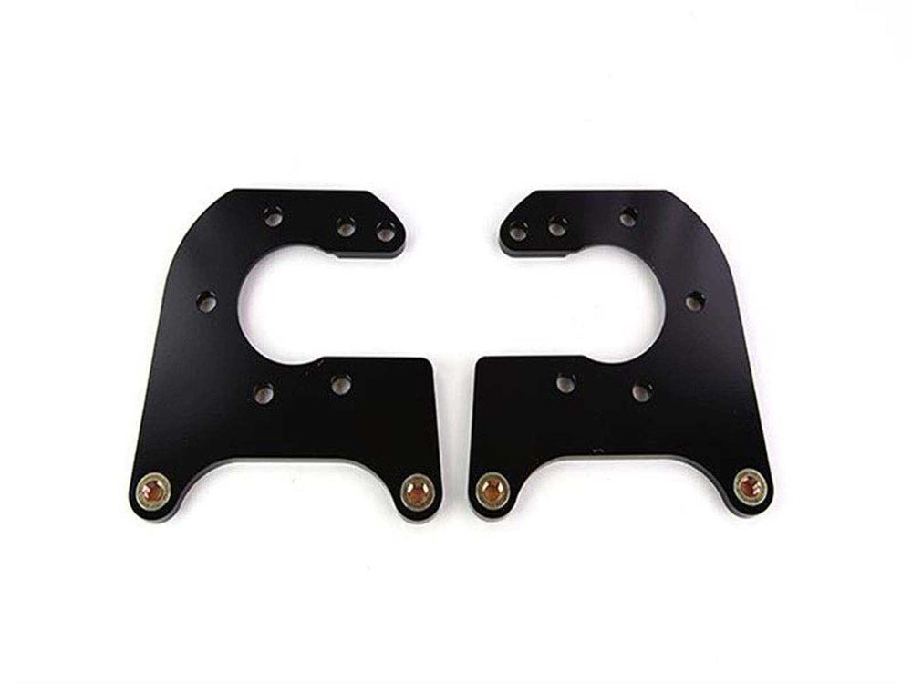Wilwood Brackets (2) - Pro Street - Mopar/Dana - Green Snap Ring 2.36in Offset
