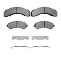 DFC 97-12 Chevrolet P30 Front/Rear 5000 Advanced Semi Metallic Brake Pads and Hardware Kit