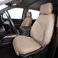 1919 SPRINTER 1500 POLYCOTTON SEATSAVER CUSTOM FRONT ROW SEAT COVERS TAUPE