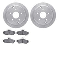 R1 Concepts E- Line Series Brake Rotor with Ceramic Brake Pads