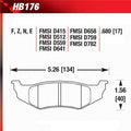 Hawk Performance auto part detail