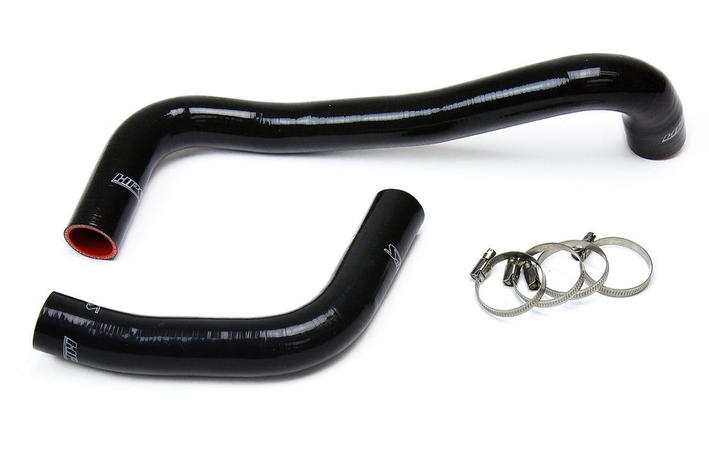 HPS Performance Black Reinforced Silicone Radiator Hose Kit Coolant for Lexus 98-07 LX470 4.7L V8