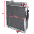 SHELBY V8 L6 3 ROW RADIATOR WITH FAN SHROUD
