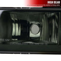 HEADLIGHT BUMPER LIGHT AND CORNER LIGHT COMBO CHROME HOUSING AND SMOKED LENS WITH LED BAR