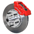 Wilwood 55-57 Chevrolet Bel Air Forged Dynalite Front Brake Kit w/ 11.00in Rotor - Red
