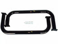 Tube Side Step Kit, Black, Round; 76-86 Jeep CJ7