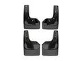 WeatherTech 19-23 Dodge Ram 1500 (Vehicles w/FF Lip Molding) No Drill Mudflaps - Black