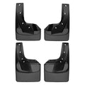 WeatherTech 19-23 Dodge Ram 1500 (Vehicles w/FF Lip Molding) No Drill Mudflaps - Black