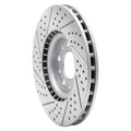 DFC 13-23 Chrysler 200 Front Right Drilled & Slotted Geoperformance Rotor
