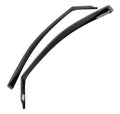 WeatherTech 08+ Chrysler Town & Country Front and Rear Side Window Deflectors - Dark Smoke