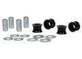 Control arm - front upper inner bushings 4 Shell Bushings 4 Tubes 8 Washers Grease