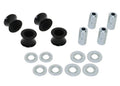 Control arm - front upper inner bushings 4 Shell Bushings 4 Tubes 8 Washers Grease