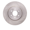 R1 09-10 Kia BORREGO Front Right Drilled & Slotted Black Brake Rotor