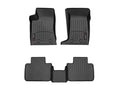WeatherTech Black Front and Rear Floorliners Fits -20-11 Cadillac 441112-1-2