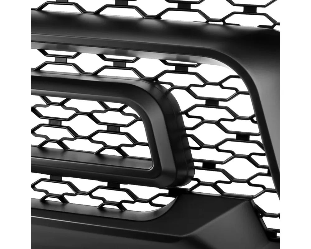 2500 GRILLE WITH LED ACCENTS - MATTE BLACK