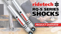 Air Ride Technologies (Ride Tech) shock absorber detail