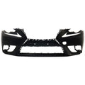 CAPA FRT BUMPER COVER SDN; W/O HEADLAMP WASHER; W/O PARK DISTANCE SENSORS; PRIME LEXUS IS200T 1616