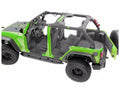 BedRug 76-80 Jeep CJ-7 Rear Kit w/Gussets 4pc Floor Kit (Incl Tailgate & Cargo Liner)