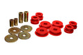 Energy Suspension 03-05 Mitsubishi Lancer EVO 8 Red Rear Differential / Mustache Bar Bushing Set