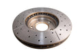 DBA 03-04 Infiniti M45 Front Drilled & Slotted Street Series Rotor