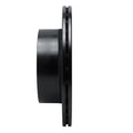 R1 14-21 Ram Promaster 2500 Rear Right Drilled & Slotted Black Brake Rotor