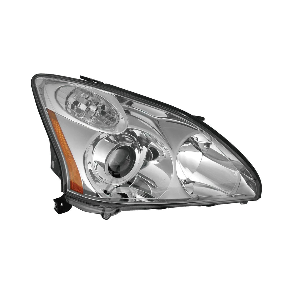RH HEADLAMP ASSY COMPOSITE; W/HID LAMPS; W/O AUTO ADJUST; RX330 0406