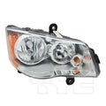 0816 CR TOWN & COUNTRY;1120 DG GRAND CARAVAN HALOGEN HEADLIGHT ASSY RH