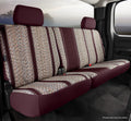 0910 F150 TR REAR 60/40 SEAT COVER WINE