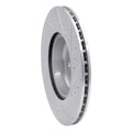 DFC 16-25 BMW 740I Rear Left Drilled & Slotted Silver Brake Rotor