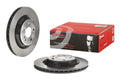 Brembo 15-16 Mercedes-Benz SL400/17-20 SL450/13-16 SL550 Rear Premium UV Coated OE Equivalent Rotor