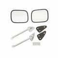 60-66 CHVY/GMC MIRROR SET-SS-RECTAN