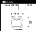 ~(2 lbs. 9X4X3)~ Hawk Performance Brake Pads Street Race